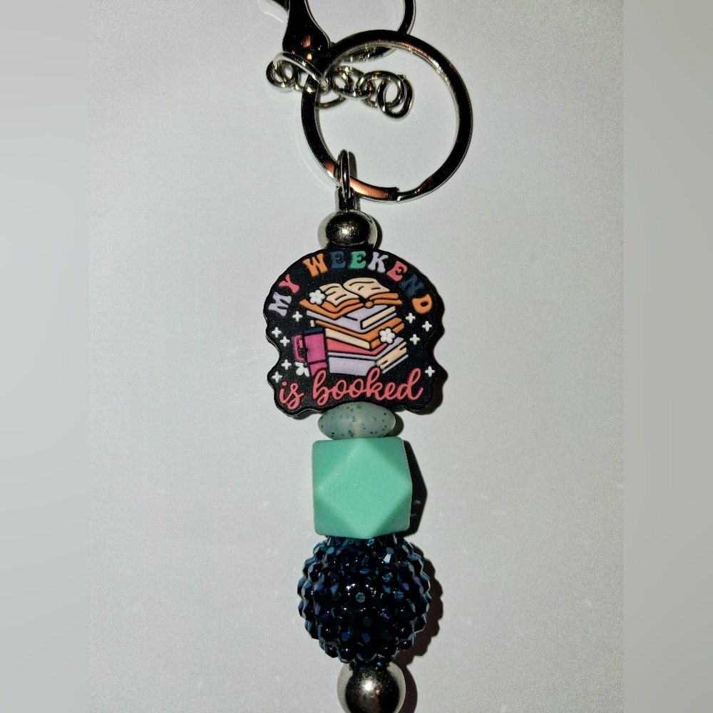 💙 MY WEEKEND IS BOOKED - BAG CLIP